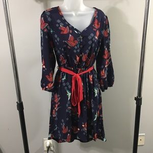 Pink Owl three quarter sleeve dress